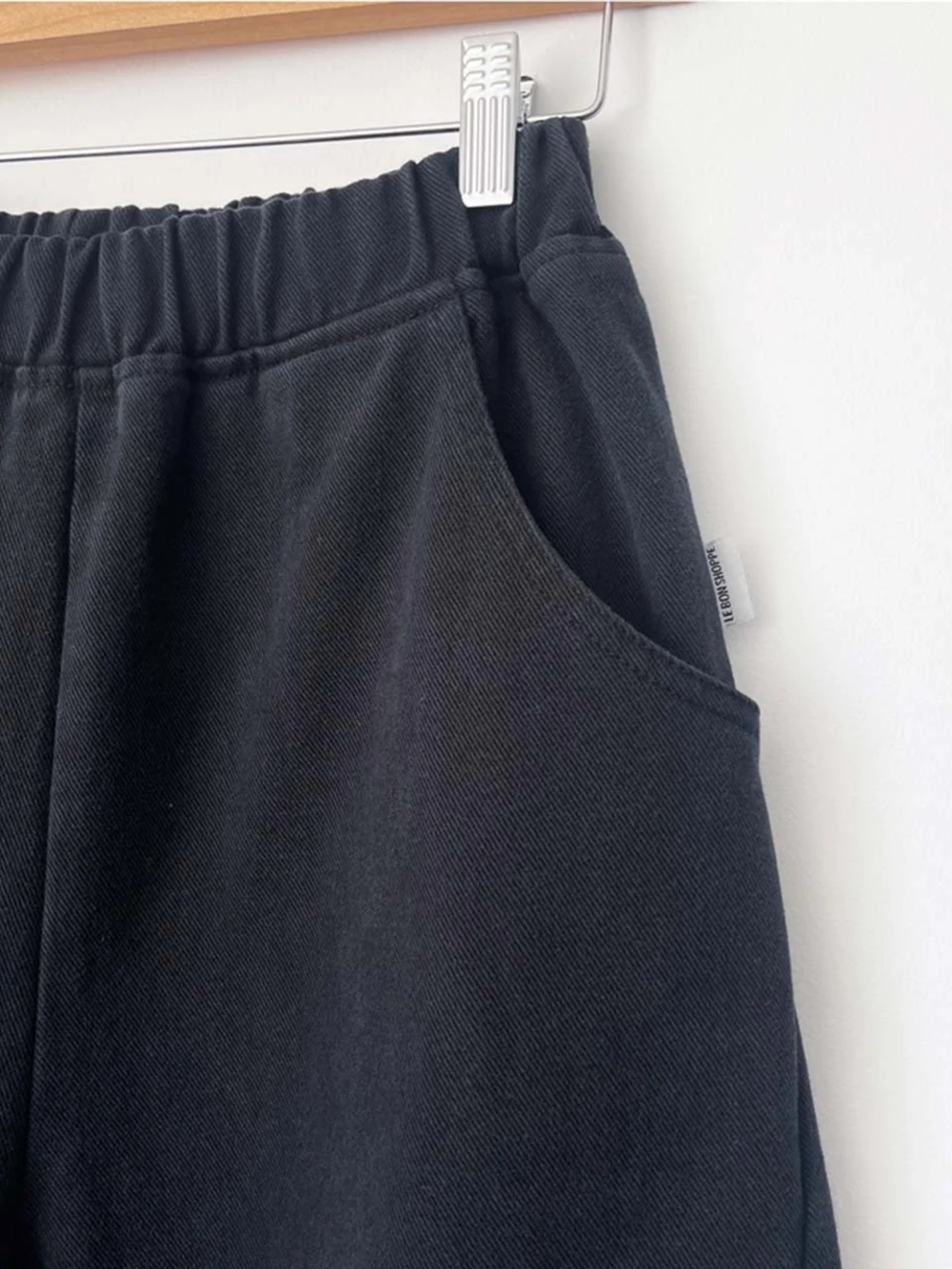 Le Bon Shoppe Black Canvas Arc Pants Small - Picture 3 of 8